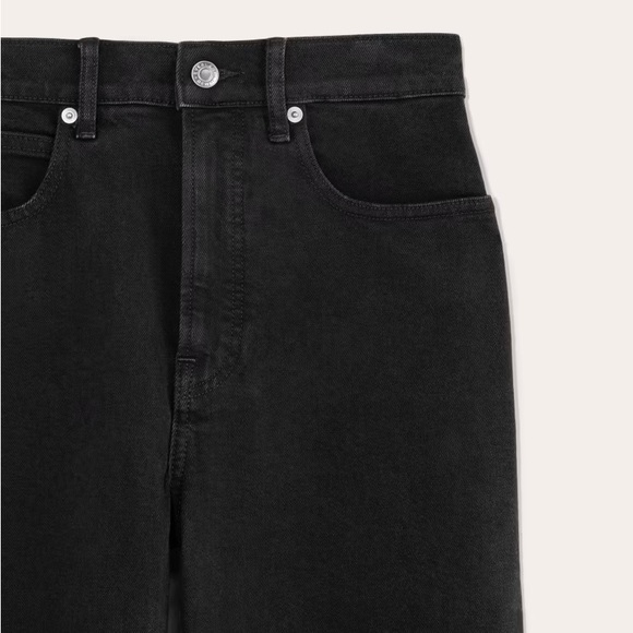Everlane The Way High Jean - Black, frayed hem - Picture 6 of 11